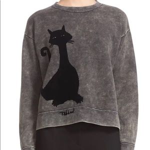 Marc Jacobs 'Tabboo' Cat Print Sweatshirt